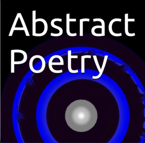 Abstract Poetry artwork